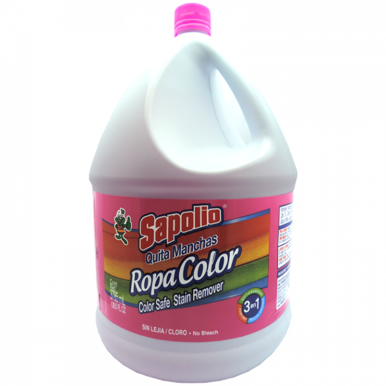 QUITA MANCHAS ROPA COLOR MARCA SAPOLIO Presentación 3.785 ml. o ...